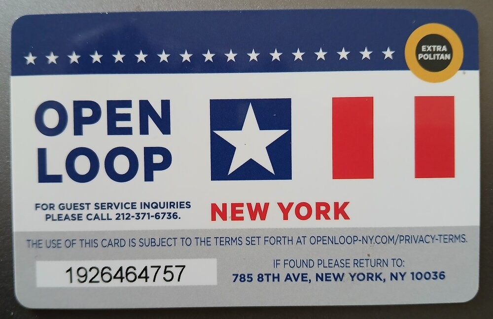 CARD 2016 Open-Loop NY Bus Tour Pass 2088-1