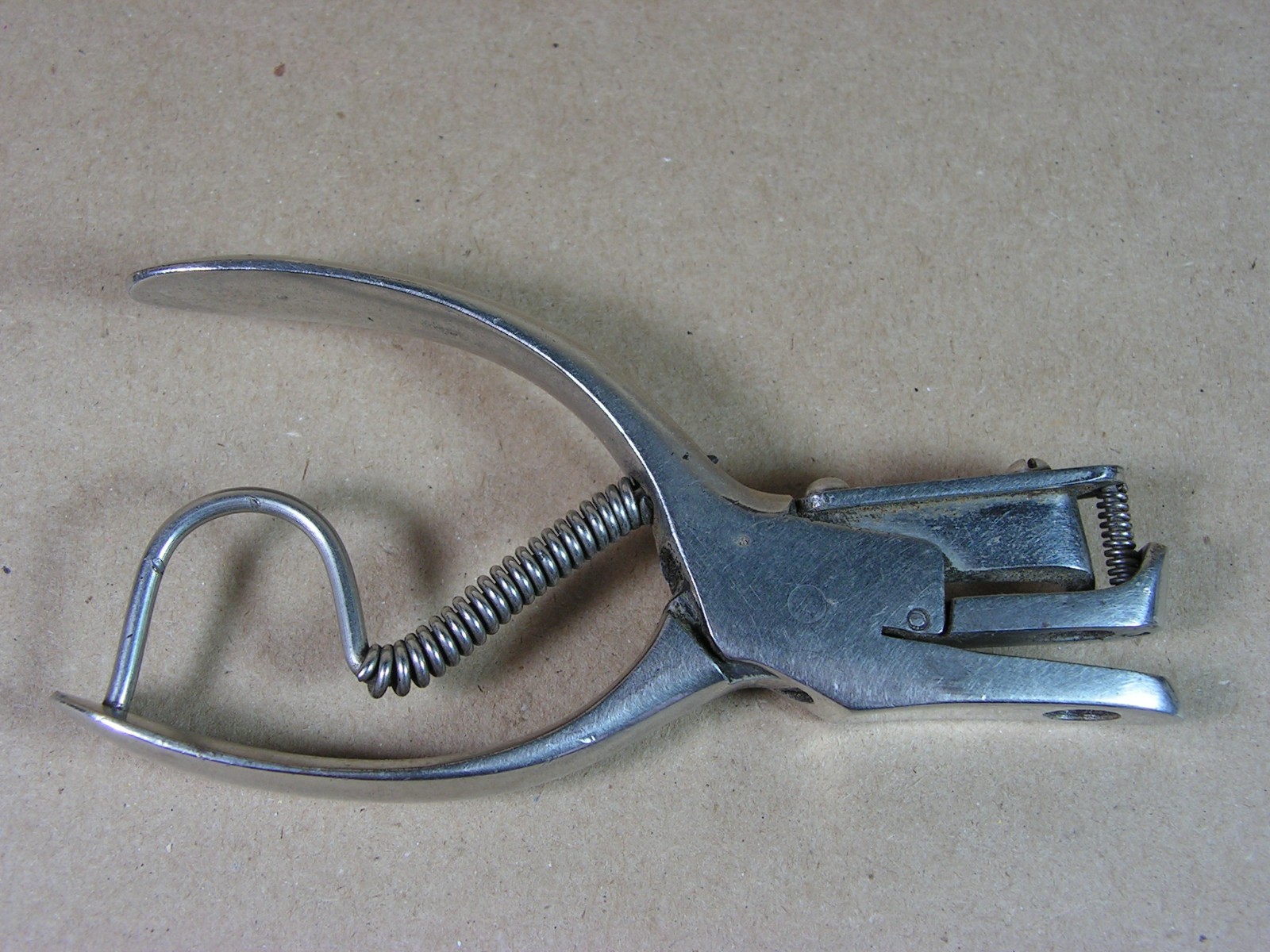 Great old Chicago Ticket Punch with Custom Hand made Leather Holster for “DON” !