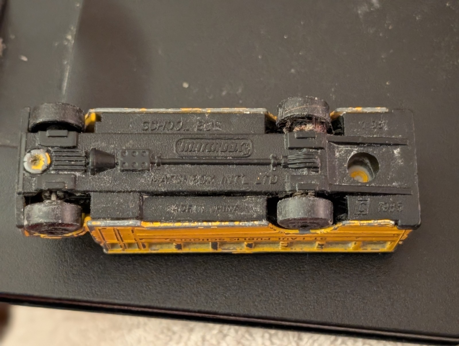 PERFECT QUALITY SAINT PAUL MN PUBLIC SCHOOL BUS LIFE-LIKE 1:95 SCALE MFG 1985