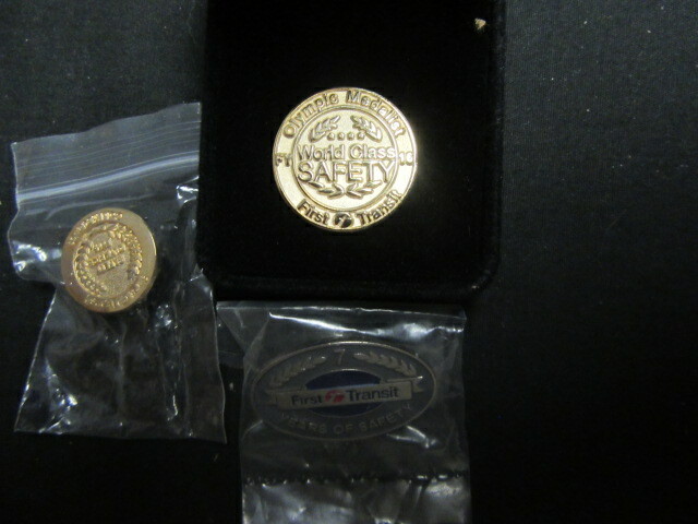 First Transit, Bus Driver Safe Driving Lapel Pins SX2