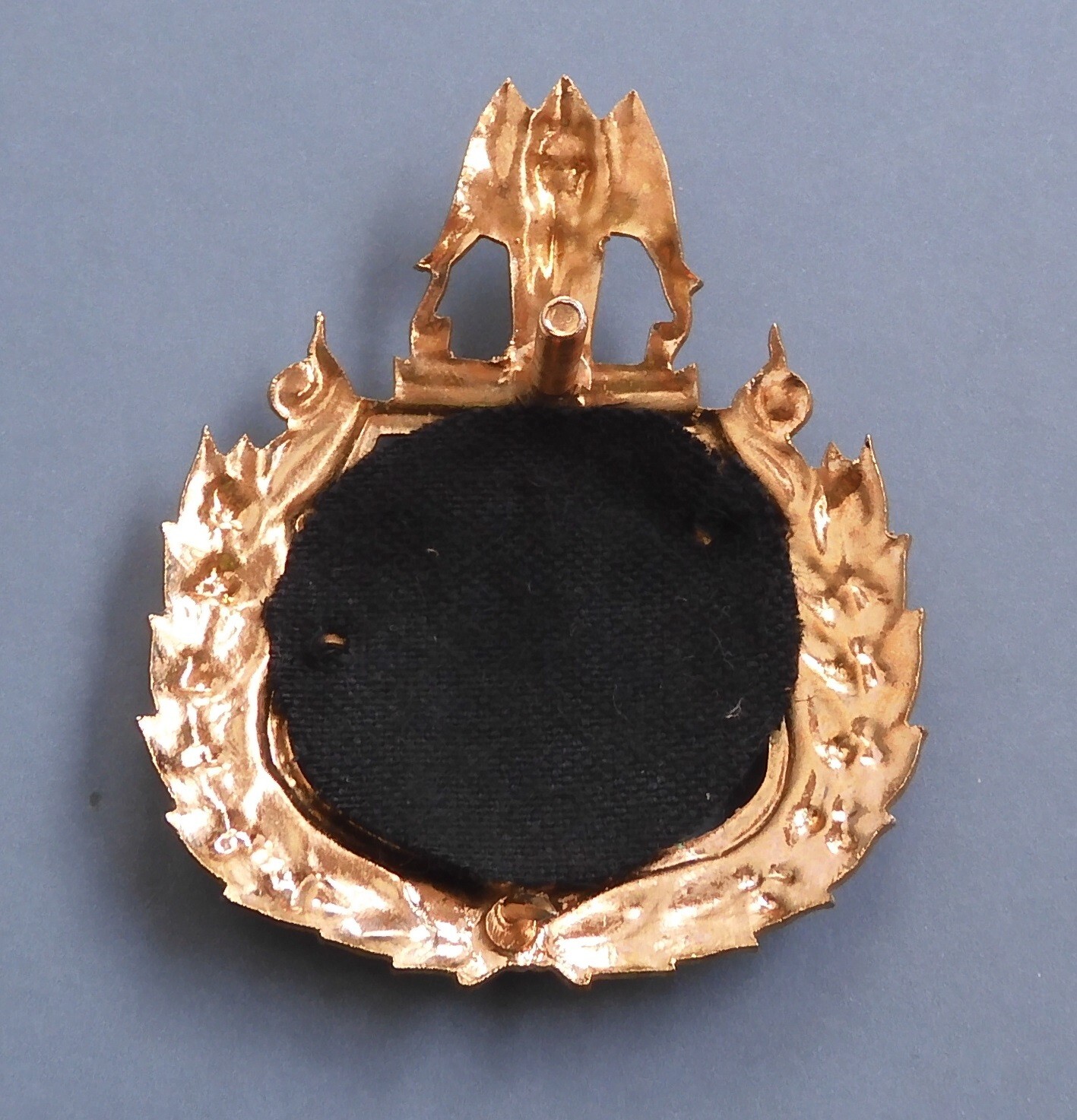 Vintage Thailand Transport Company Limited metal cap badge
