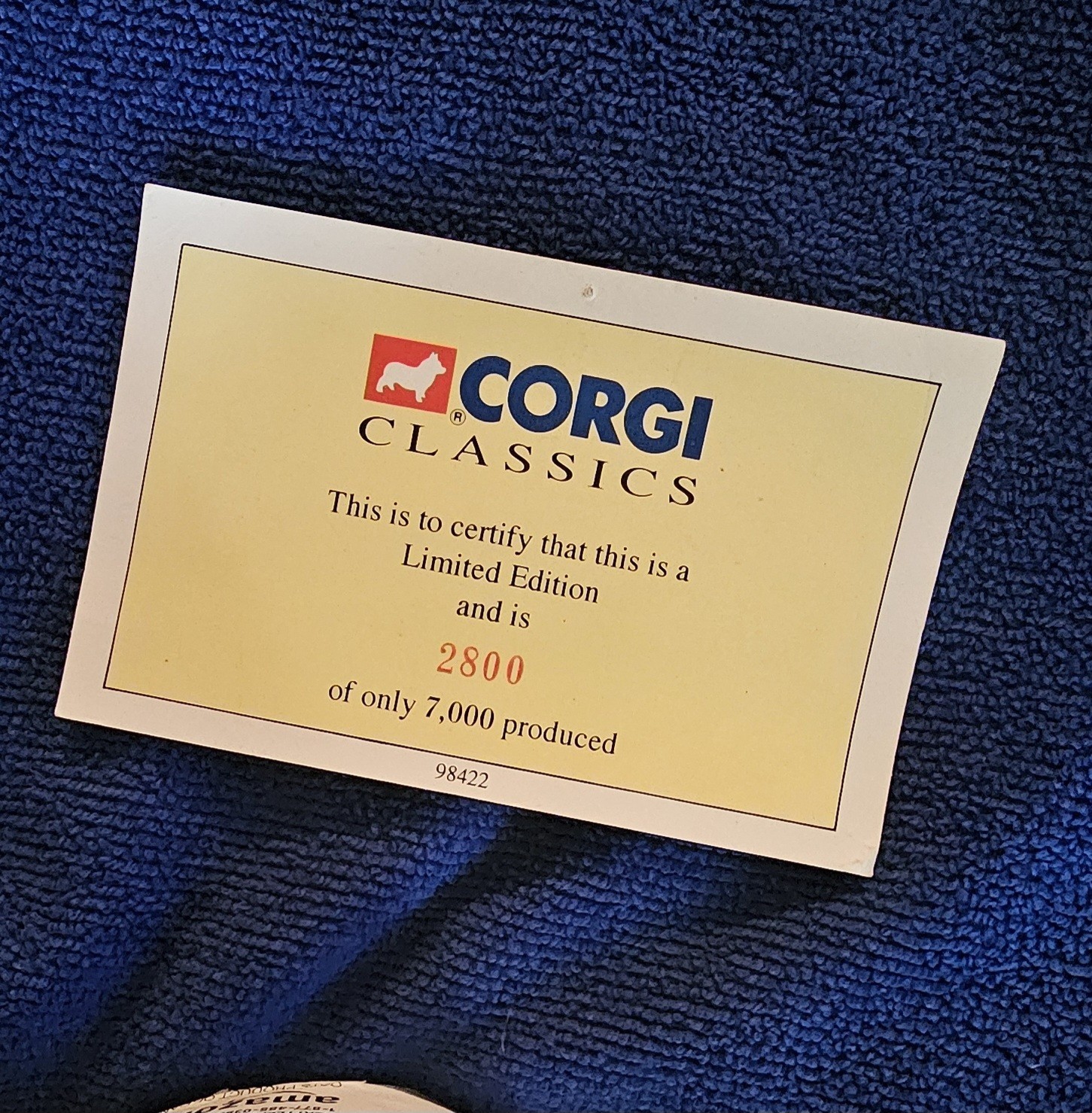 Corgi Peter Pan Bus. BOX ONLY. 1/50 Scale.