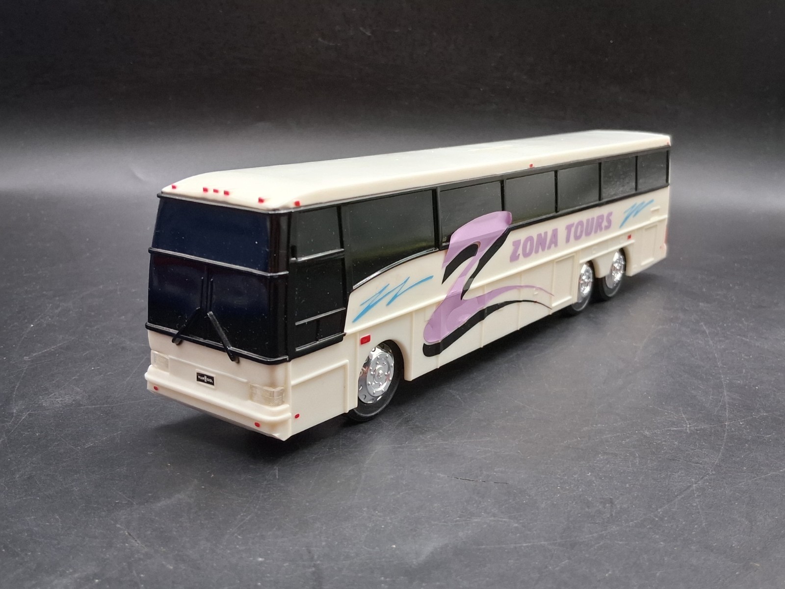 Vintage ABC Bus Companies Vanhool Zona Tours Promo Coin Bank 11″ New N Open Box