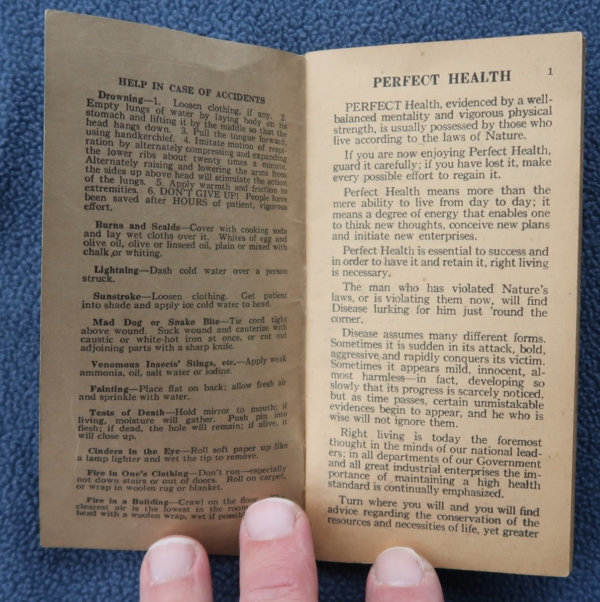 2 Vintage NEWARK NJ Trolley, Motor Bus and Health GUIDES 1932 & 1935