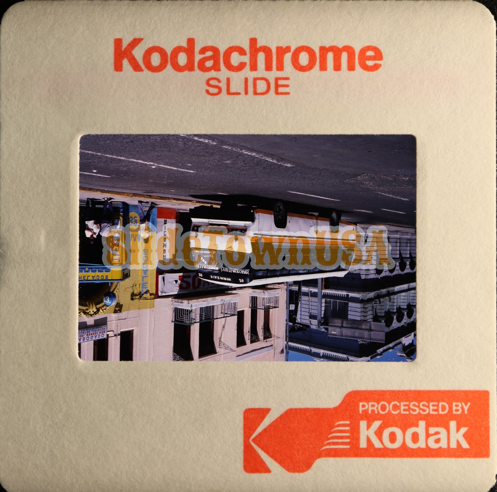 Vtg 1987 Bus Slide 20 Diaz Miron Veracruz Mexico X4A185