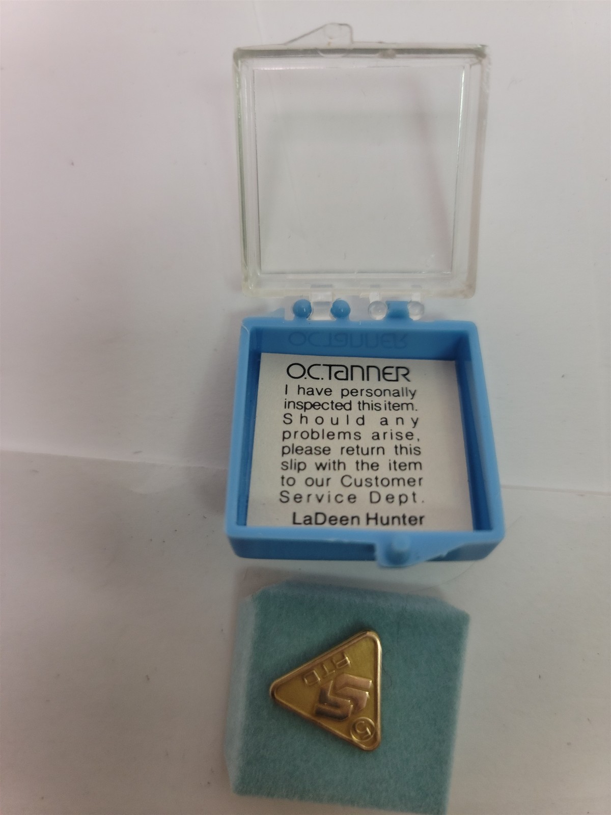 Vintage Los Angeles Rapid Transit District (RTD) Employee 5 Year Pin 10k