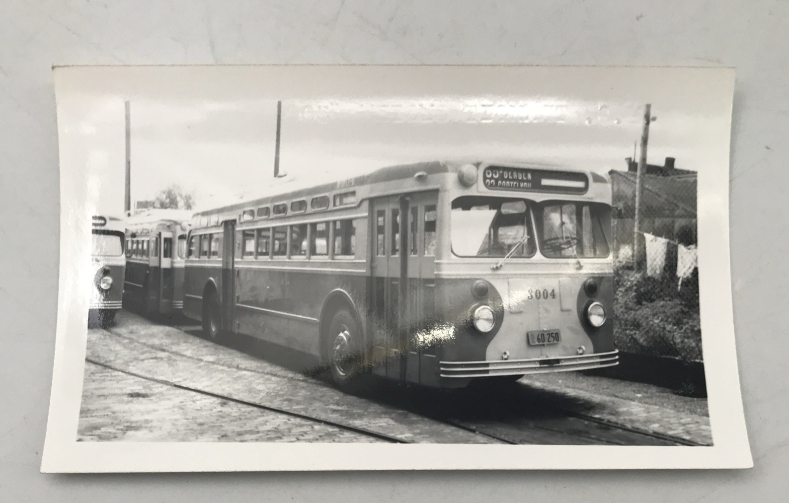 NYC New York City Transit System #3004 Bus 2.75×4.5 Snapshot Photograph VTG