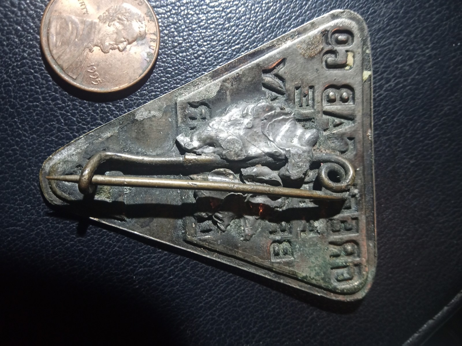 New York City Green Taxi Cab Company Employee Badge