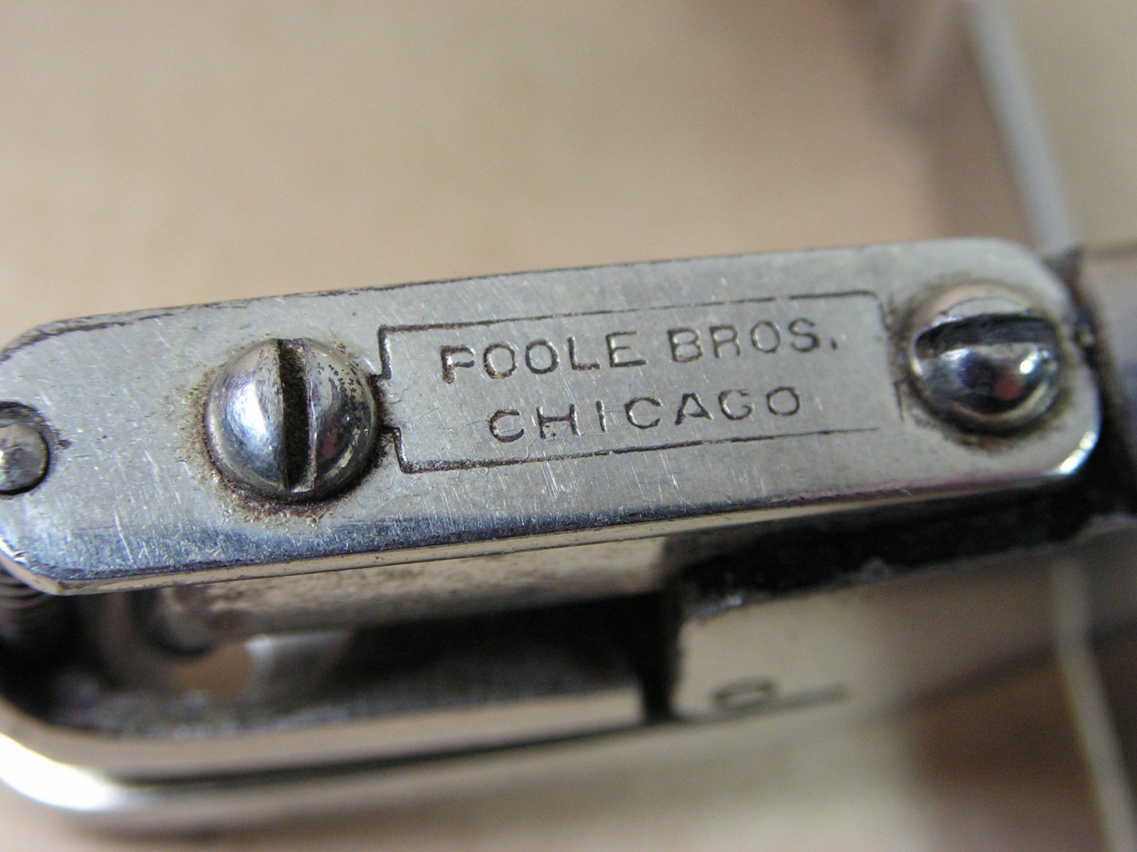 Great old Chicago Ticket Punch with Custom Hand made Leather Holster for “DON” !