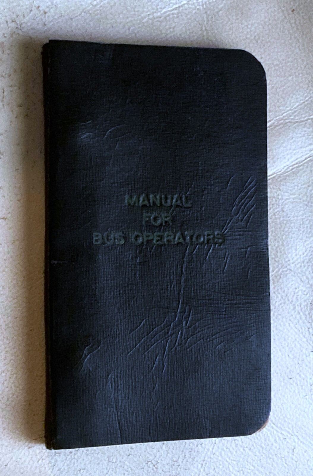 1946 Manual Bus Operators Spring Valley Motor Coach Rockland County Tappan NY