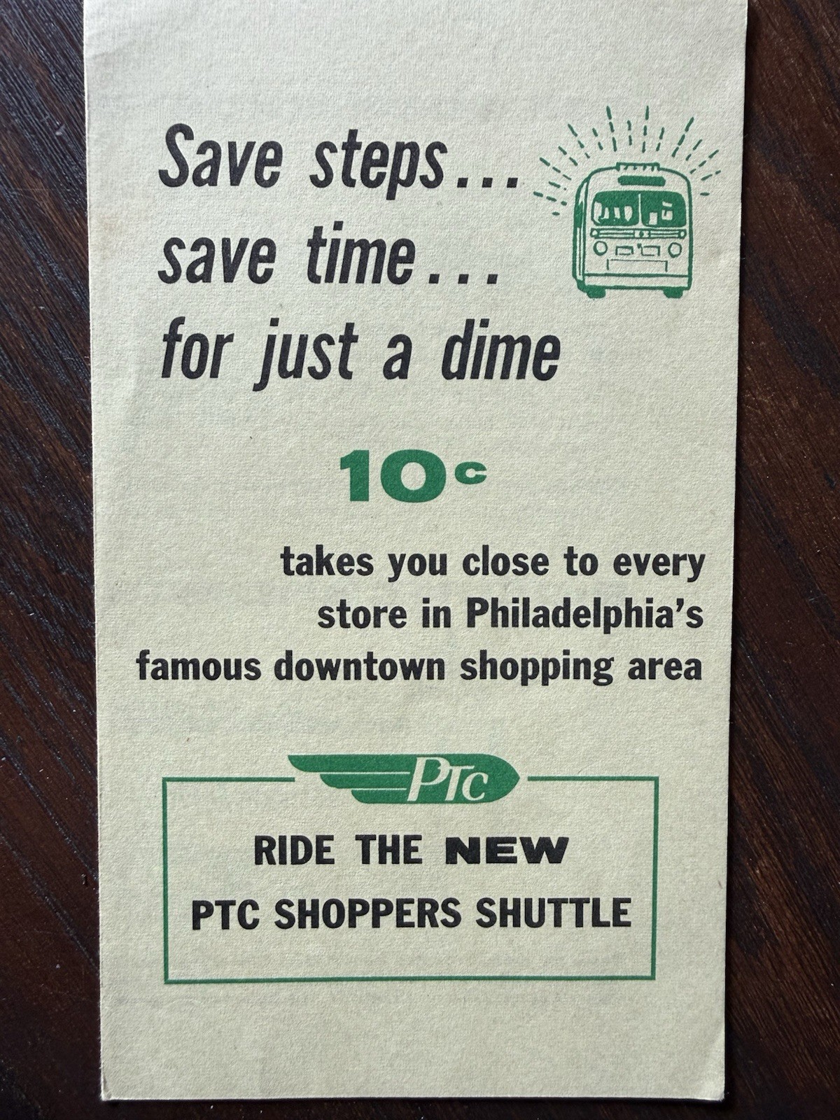 1953 PTC PHILADELPHIA TRANSPORTATION CO BROCHURES BUS ROUTE UPDATES