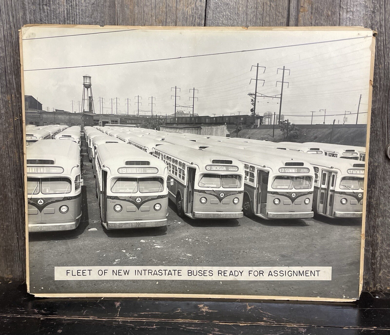 Vintage 1940s New Jersey Bus Driver Training School Promo Large Scale Photo 9/13