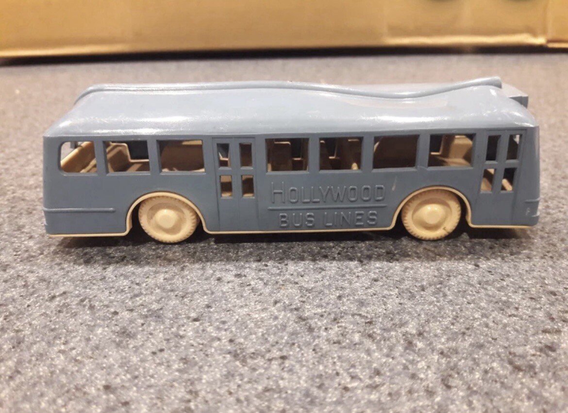 Blue Ice Bus Comicly Distressed Use Description To Accent Piece Hollywood Bus