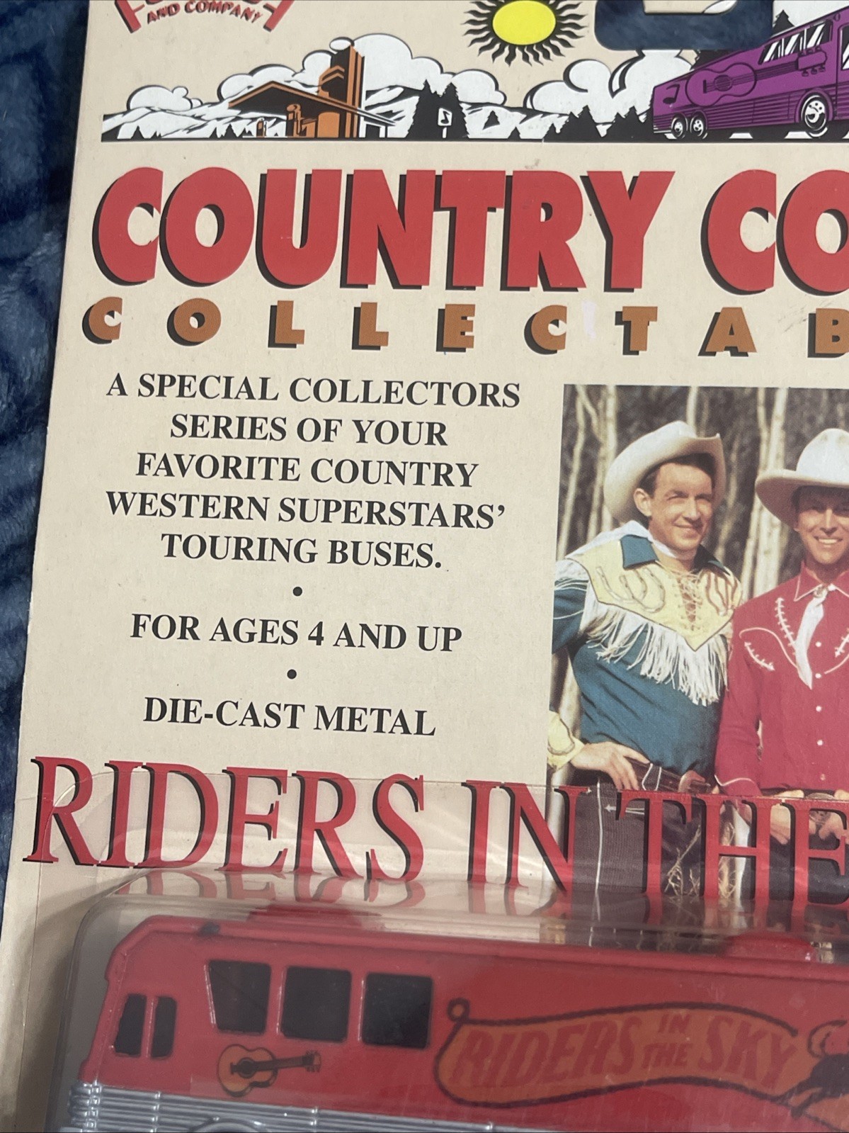 Riders In The Sky Tour Bus Country Coach Collectable