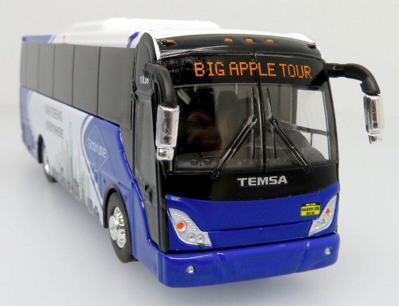 Iconic Replicas 1:87 TEMSA TS35E Coach: Gray Line New York City