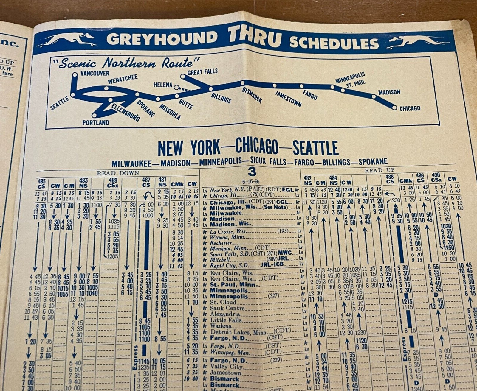 1962 63 68 Greyhound Bus Time Tables San Antonio Chicago Wis Minn HemisFair ’68