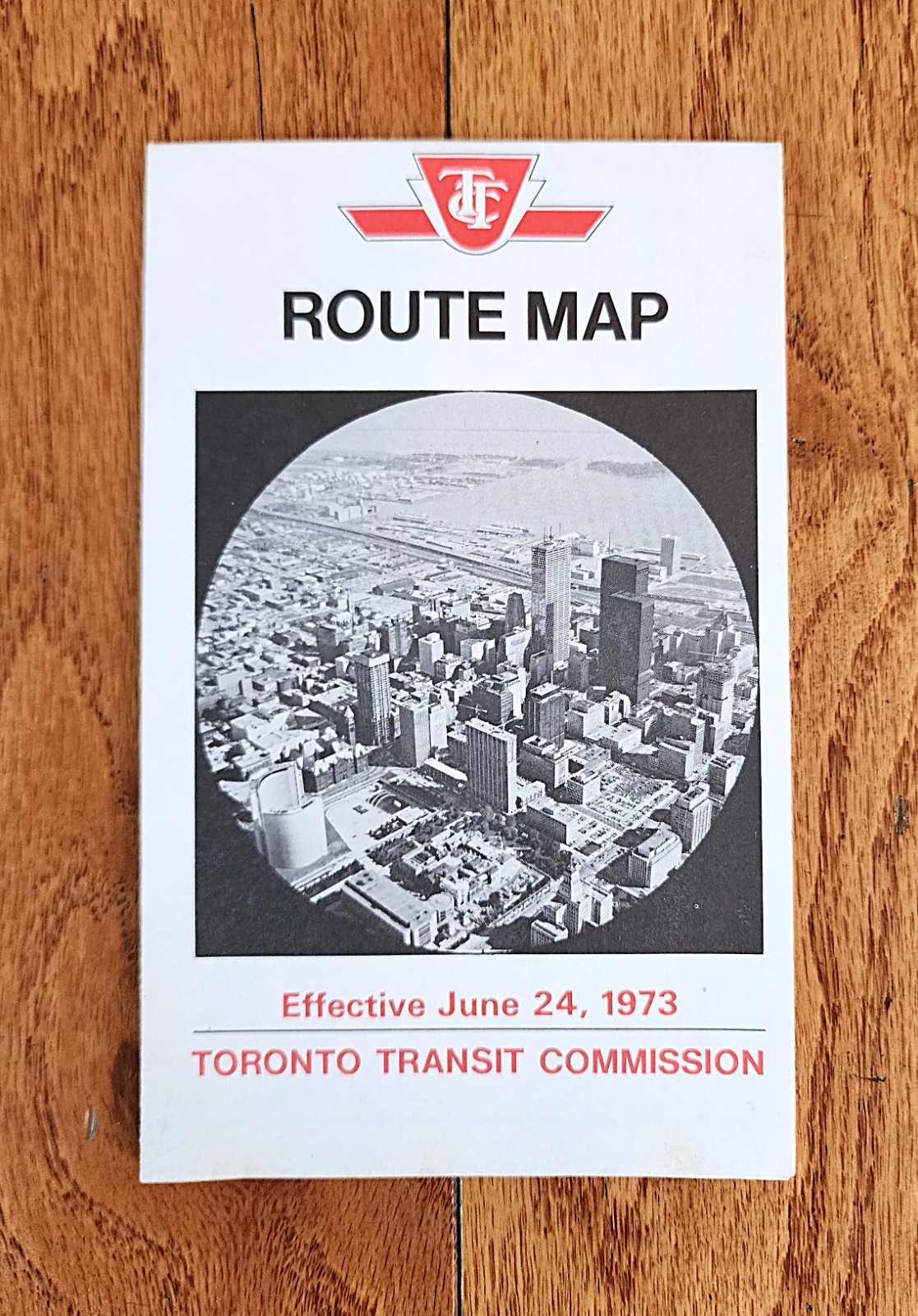 1973 TTC TORONTO TRANSIT CO BUS – SUBWAY ROUTE MAP ONTARIO CANADA