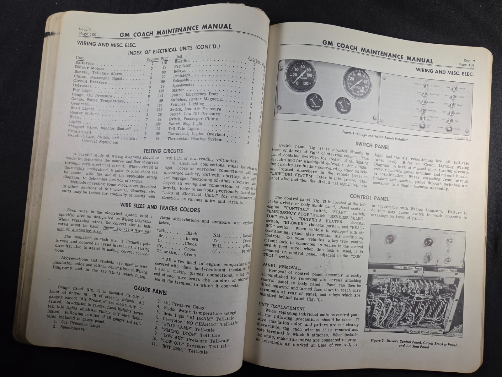 GM Coach Model PD-4103 Maintenance Manual – 1951-1956