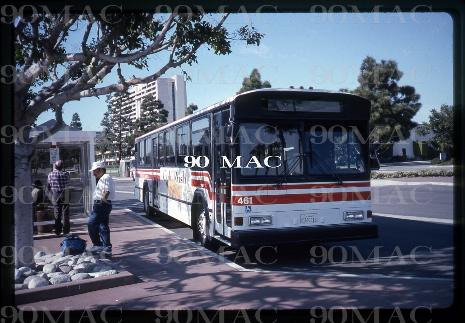 TORRANCE TRANSIT SYSTEM. GILLIG BUS #461. Torrance (CA). Original Slide 1994.