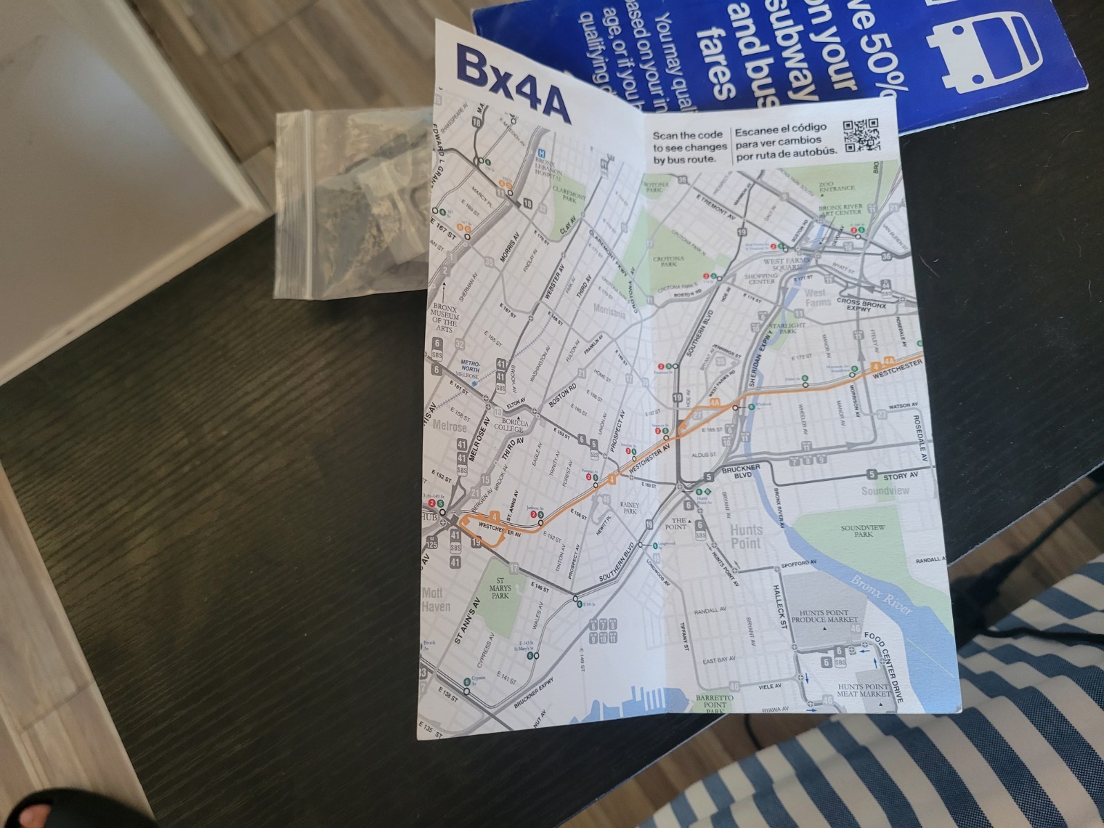 RARE – Bronx Bus Redesign Bx4A Broche