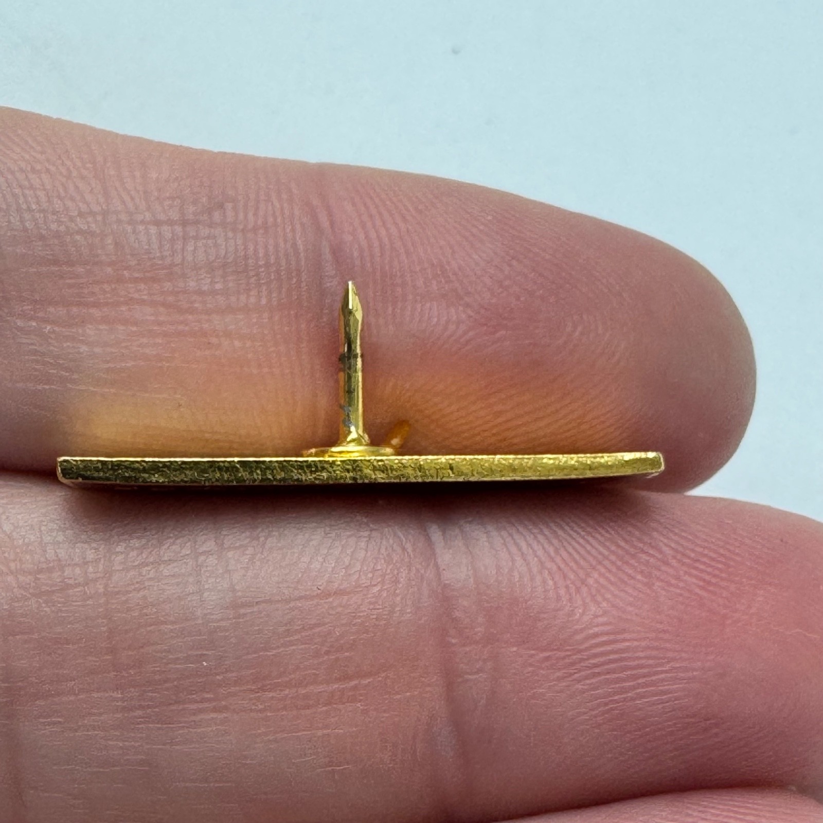 Parsons Brinckerhoff Lapel Pin Transit Engineering Logo Maroon Gold Vintage
