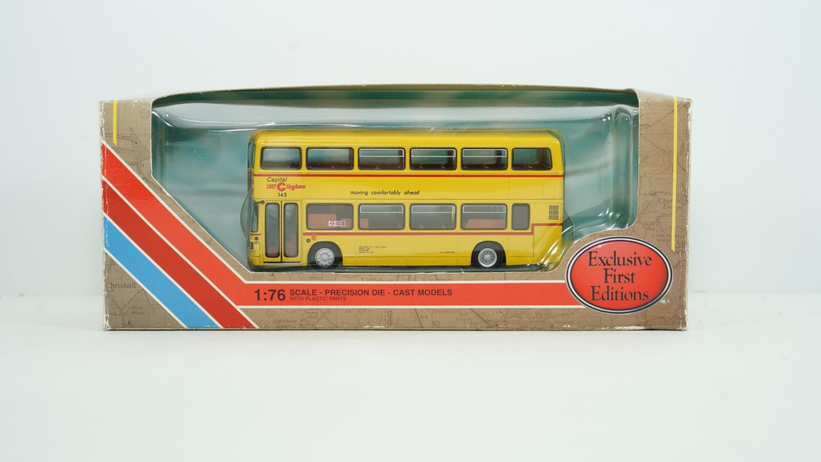 EFE Gilbow 1/76 Leyland Olympian B Capital Citybus D/Deck Bus Item 29601 NEW B24