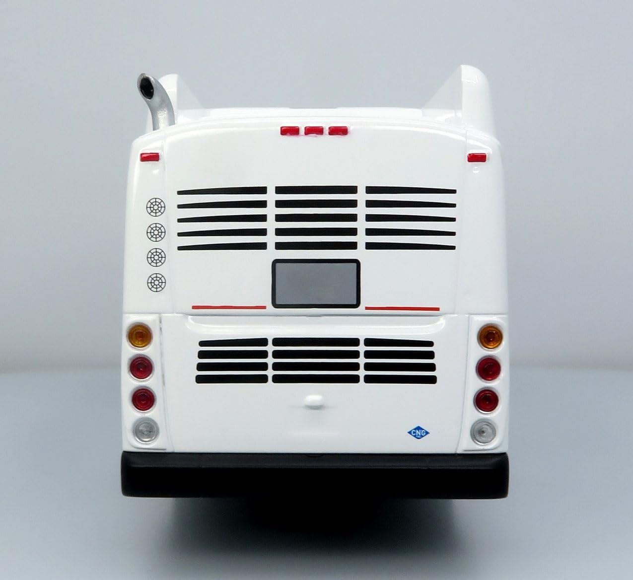 New Flyer Xcelsior Transit Bus Bank Blank/White 1/43 Scale Iconic Replicas
