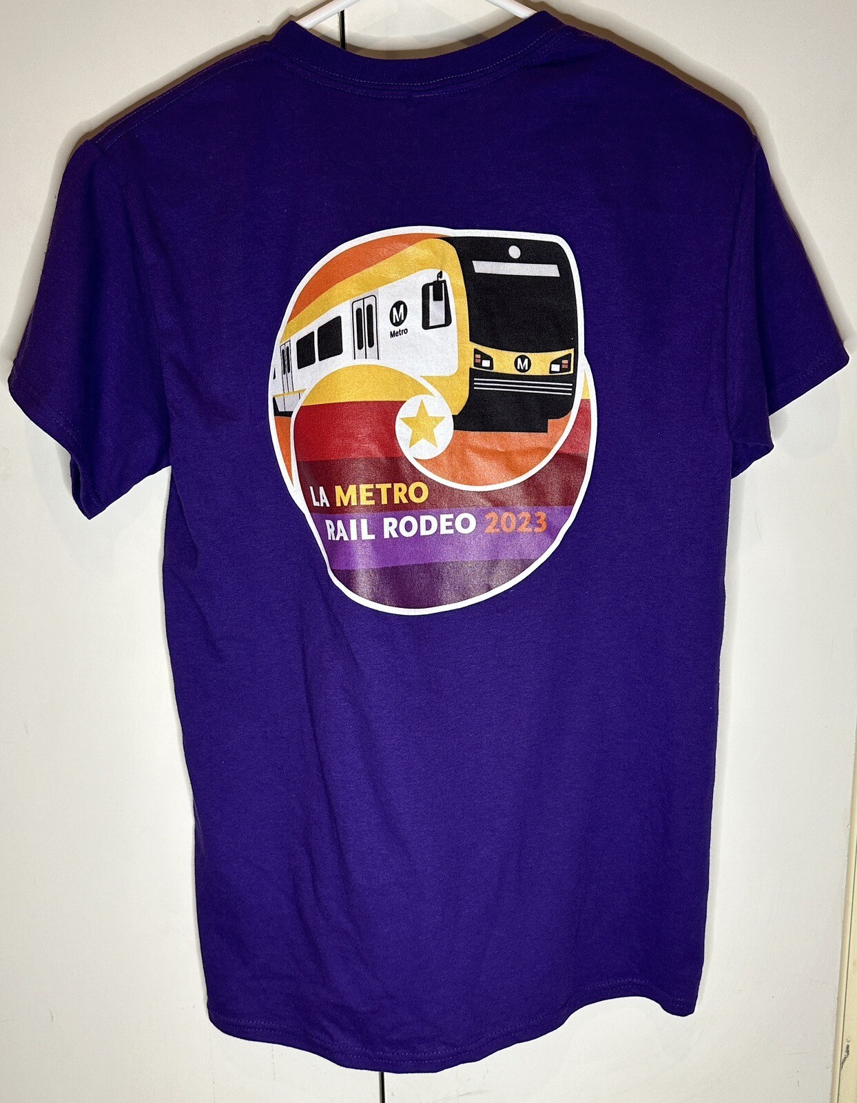 Los Angeles Metro 2023 Rail Rodeo T-Shirt Small