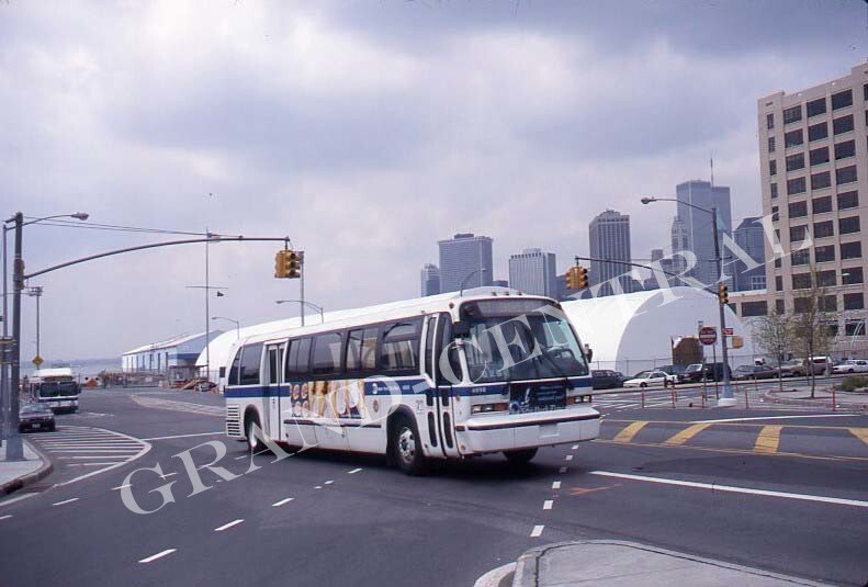 ORIGINAL 2000 NYCTA NEW YORK CITY BUS SLIDE RTS #4890 ATLANTIC BROOKLYN NY TA