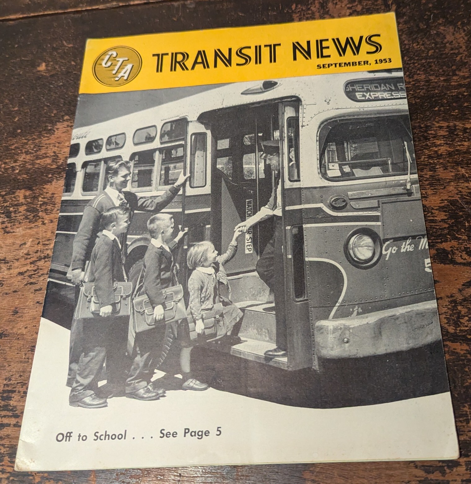 CTA-Chicago Transit Authority-Transit News, September 1953, Volume VI, Number 9