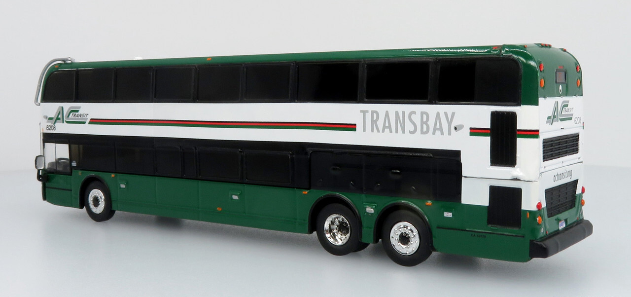 New Alexander Dennis Double Decker A/C Transit Calif. 1/87 Scale Iconic Replicas