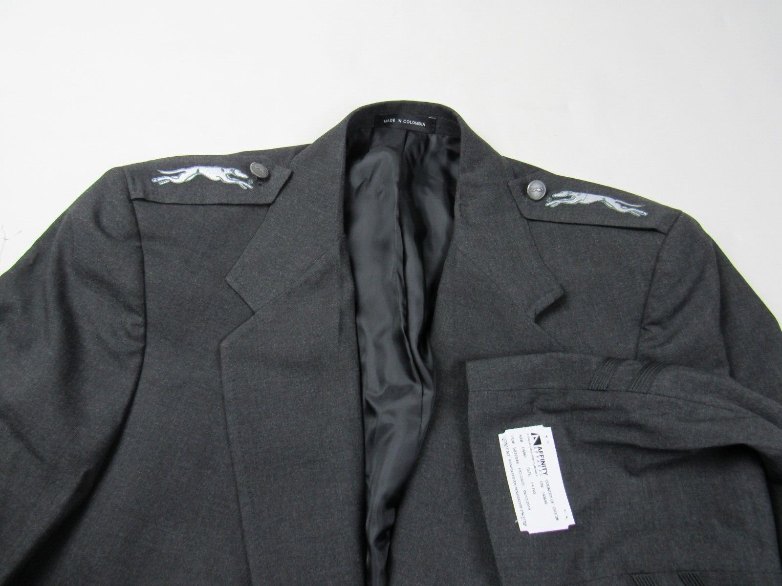NWT New Women’s Greyhound Bus Line Driver Suit Coat Jacket Blazer Uniform Sz 14R