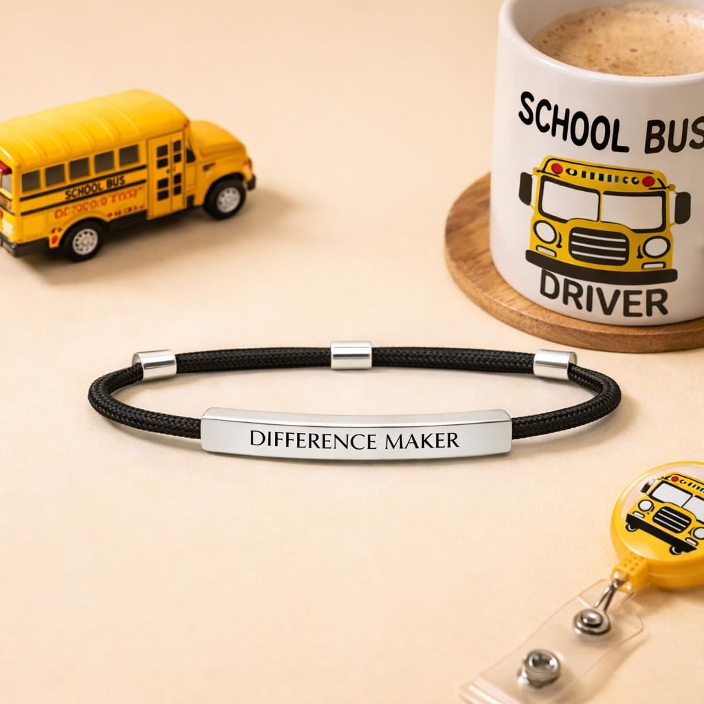 School Bus Driver Appreciation Gifts, Best Bus Driver Gifts, Difference Maker Br