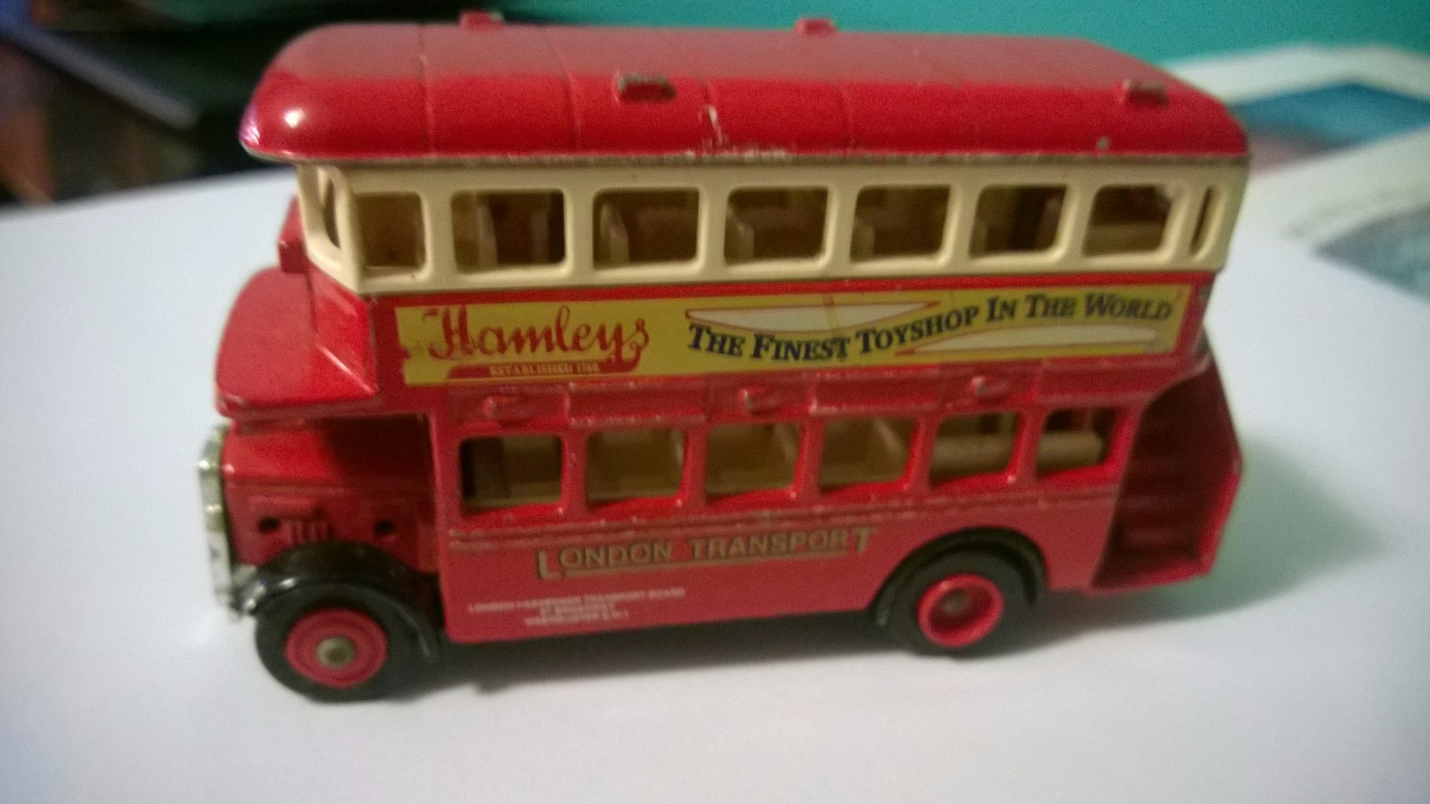 “DAYS GONE” Made in ENGLAND by Plodo. London Bus Mini Metal