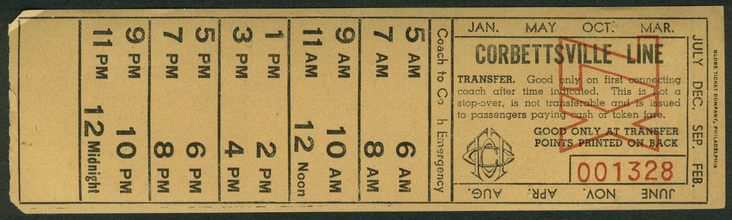Triple Cities Transit Corbettsville Line bus transfer Binghamton NY
