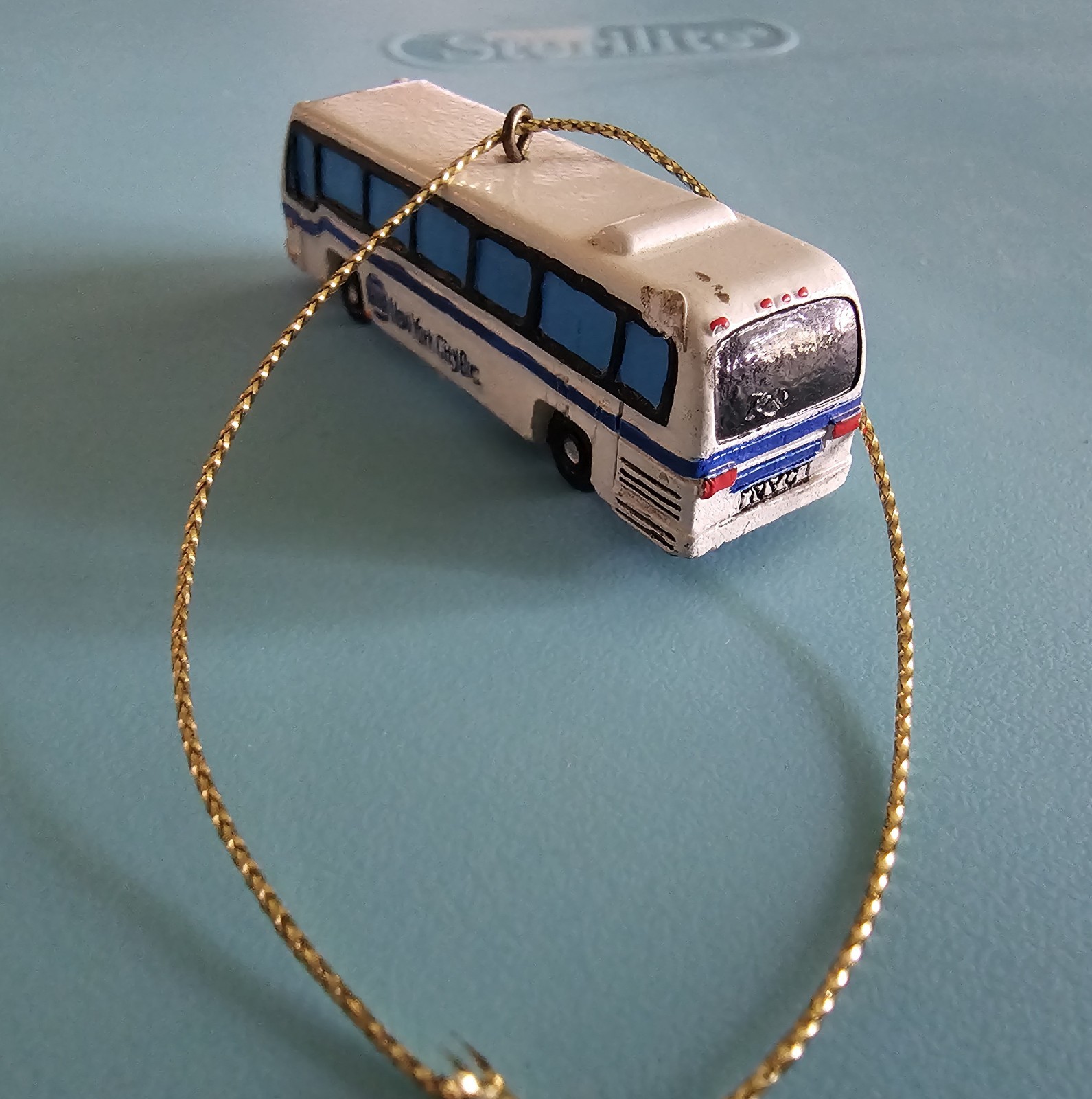 MTA GMC RTS Christmas Ornament. From NY Museum.