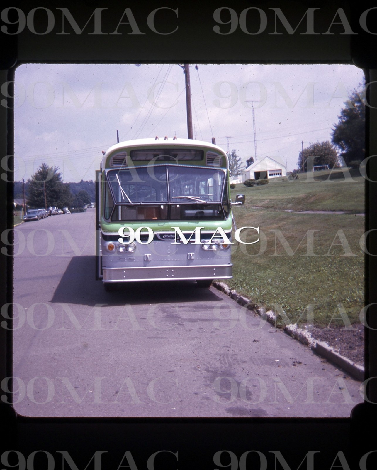 RTS. FLXIBLE BUS #500. Rochester (NY). 5 Original Slides 1970. FACTORY!