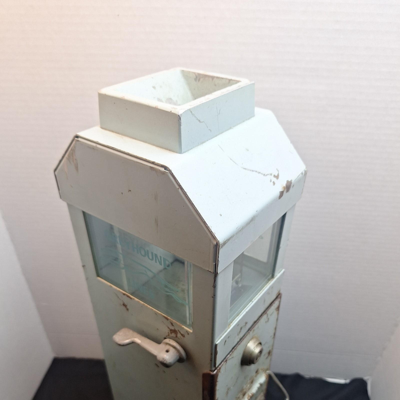 Vintage Greyhound Lines Coast To Coast Euclid Treasury Bus Fare Box With Keys
