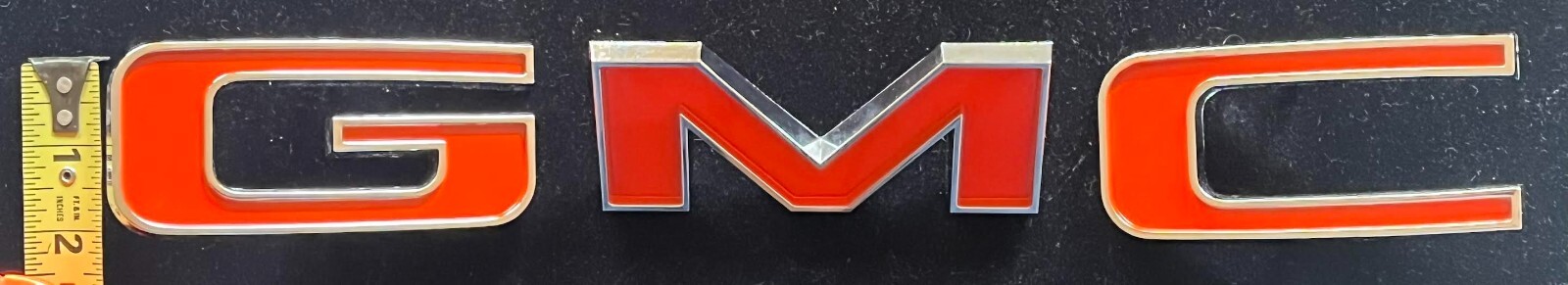 NEW OLD STOCK GMC PART BUS ORNAMENT SIGN GM EMBLEM VIA AC TRANSIT COLLECTION OEM