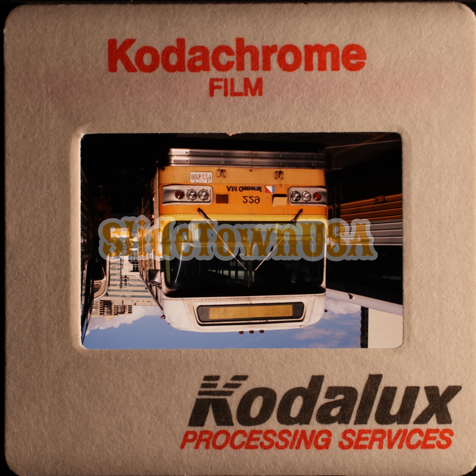 Vtg 1989 Bus Slide 229 AM General Hawaii Y1Q019