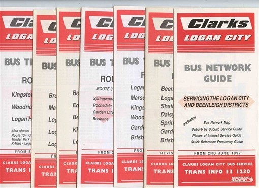 Australia Clarks Logan City Murrays Greyhound Schedules & Countryside Train TT