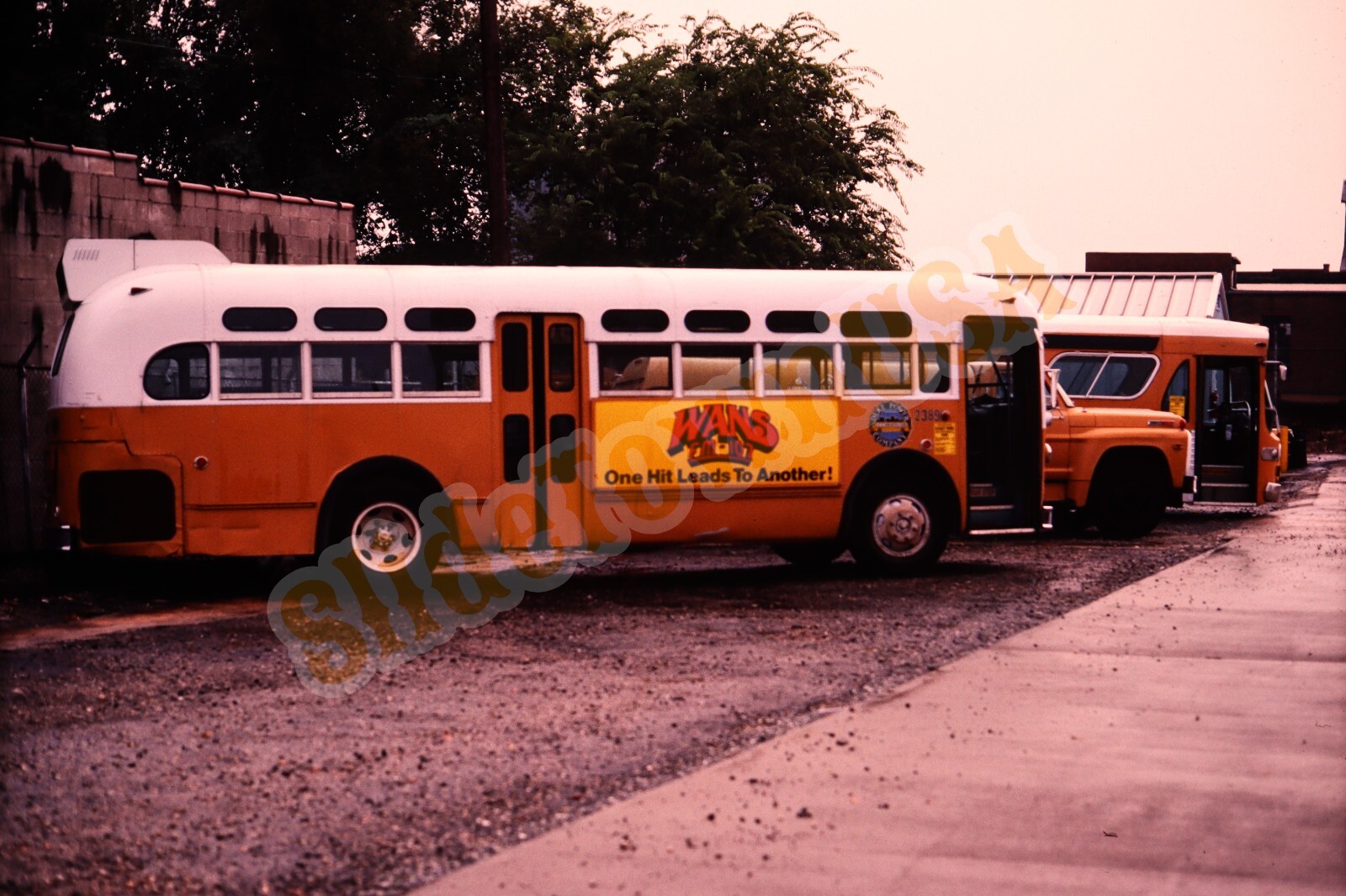 Vtg 1985 Bus Slide 2389 GMC Duke Power Company X5T160