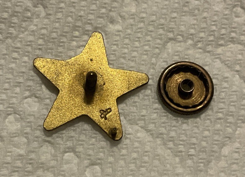 Greyhound Lines Star Driver Service Pin