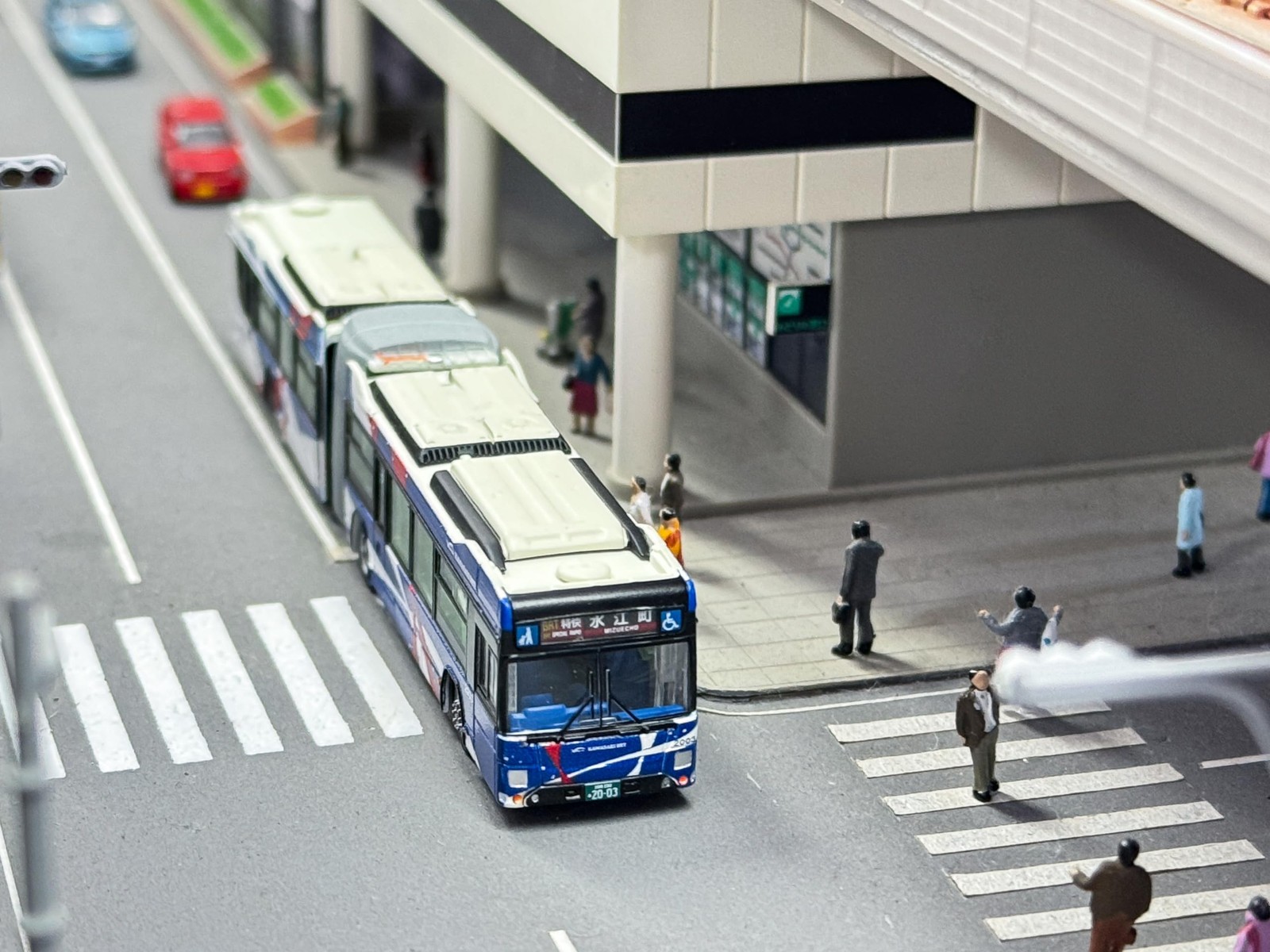 The Bus Collection Kawasaki Tsurumi Rinko Bus KAWASAKI BRT Articulated Bus