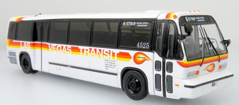 Iconic Replicas 1:87 1999 TMC RTS Transit Bus: Las Vegas Transit