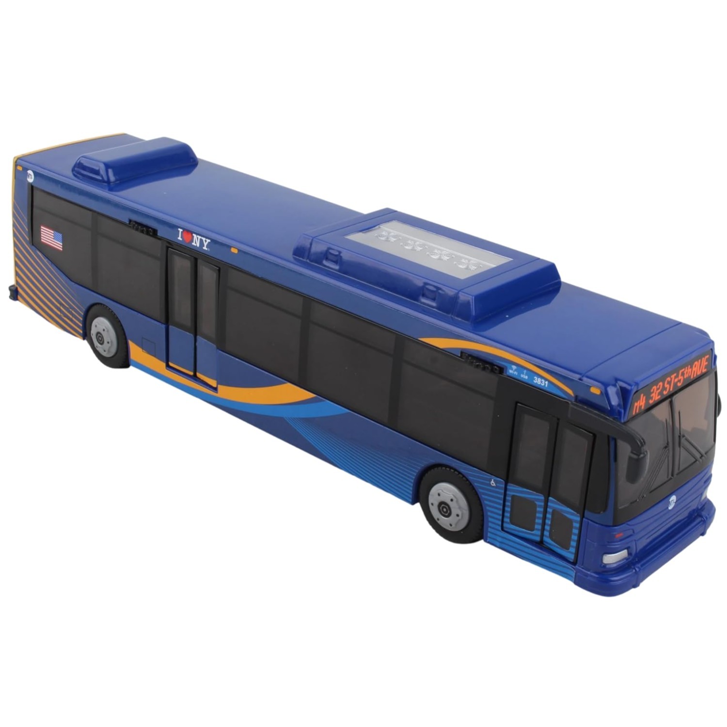 MTA Toy Bus – Officially Licensed, Functional Doors