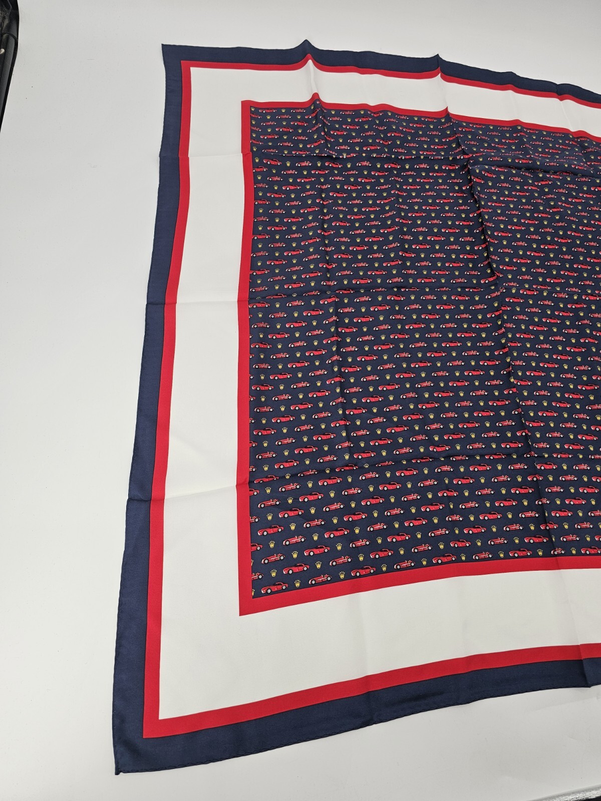 PEBBLE BEACH CONCOURS d’ELEGANCE 2014 CARS & ROLEX CROWNS SCARF