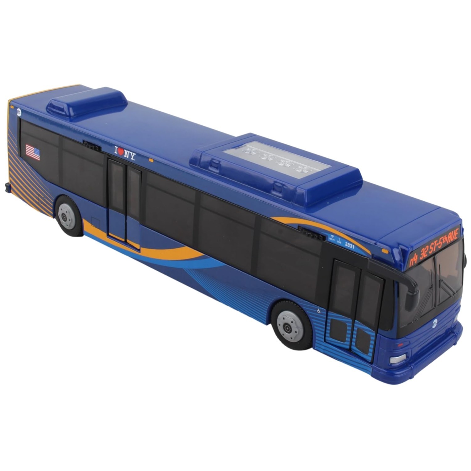 Officially Licensed MTA Bus – Friction-Powered