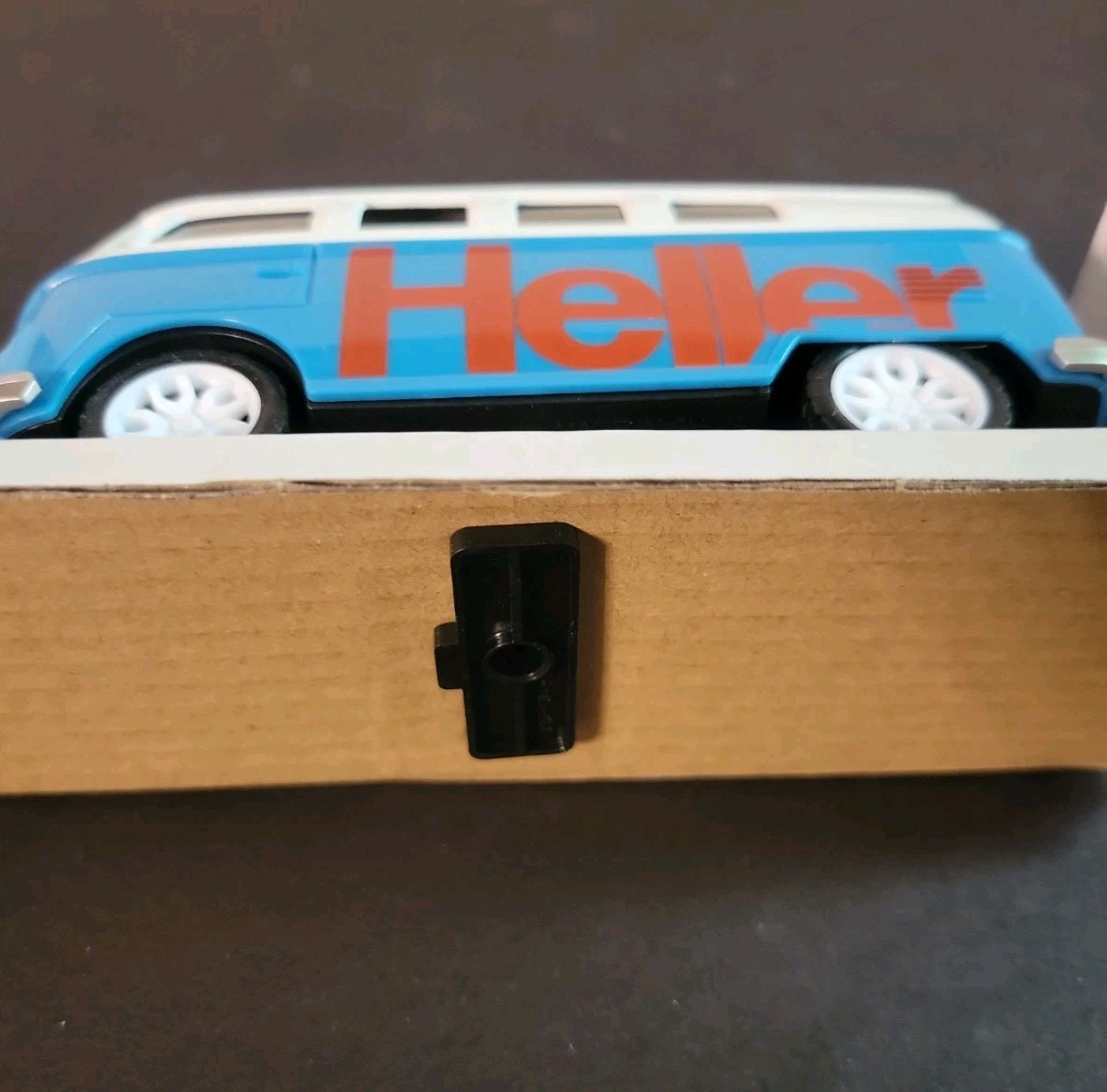 VW MINI BUS HELLER #HellerOnWheels 5” 1:32 Scale In Box Collectible