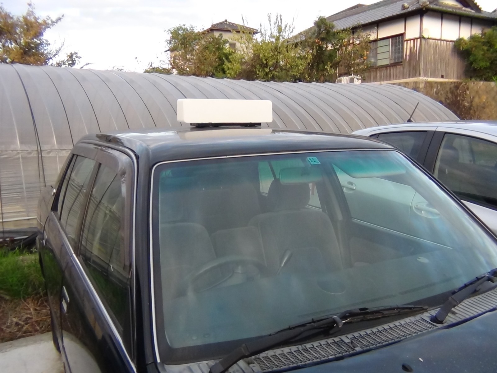 Japan Taxi Roof Light Andon Suction cup Mount JDM Taxi Sign Lamp Working Style